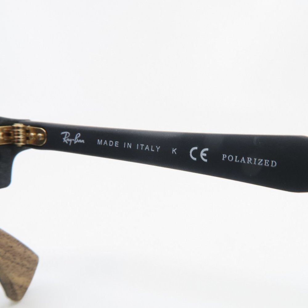 Ray-Ban Clubmaster New RB 4246M 118/58 Wood & Gold - Picture 8 of 9